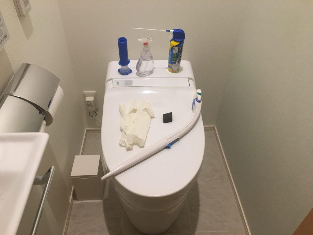 トイレの念入り掃除